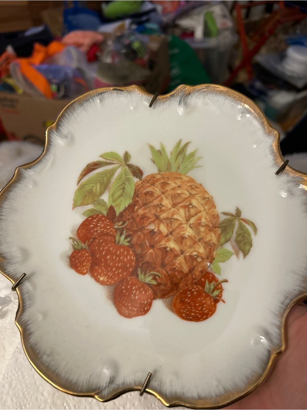 Fruit & Floral Decorative Wall Plate
